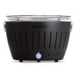 Lotusgrill g34 u bk barbacoa y parrilla al aire libre carbón vegetal tetera negro
