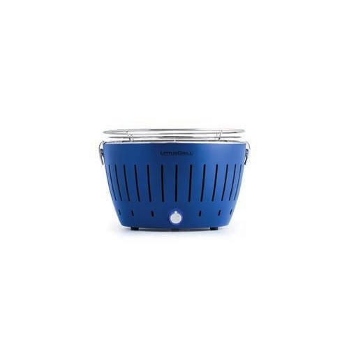Lotusgrill g34 u bl barbacoa y parrilla al aire libre carbón vegetal tetera azul