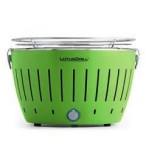 Lotusgrill g34 u gr barbacoa y parrilla al aire libre carbón vegetal tetera verde