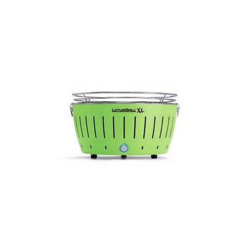 Lotusgrill g435 u gr barbacoa y parrilla al aire libre carbón vegetal tetera verde