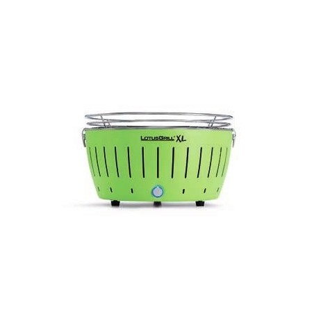 Lotusgrill g435 u gr barbacoa y parrilla al aire libre carbón vegetal tetera verde