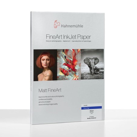 Hahnemhle photo rag blanco a 2308 g, 25 hojas papel