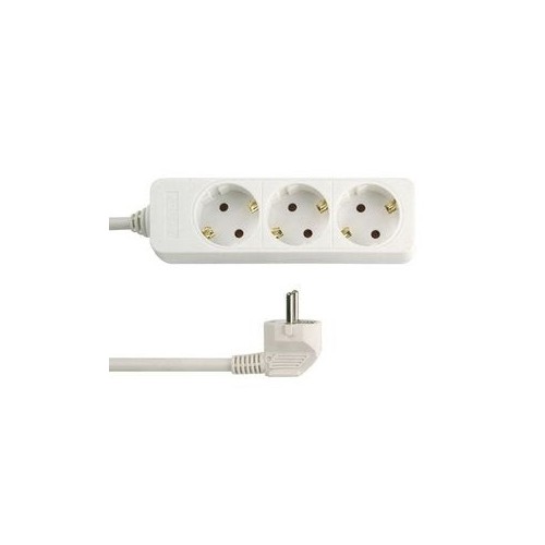 Rev 0512246555 base múltiple 3 m 3 salidas ac interior blanco