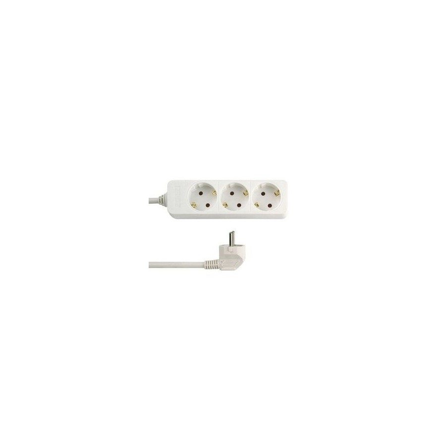 Rev 0512246555 base múltiple 3 m 3 salidas ac interior blanco