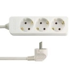 Rev 0512246555 base múltiple 3 m 3 salidas ac interior blanco