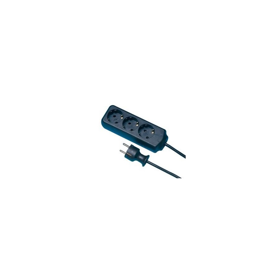 Rev 0512247555 base múltiple 3 m 3 salidas ac interior marrón