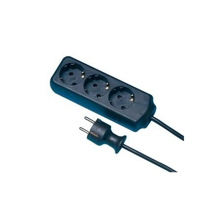 Rev 0512247555 base múltiple 3 m 3 salidas ac interior marrón