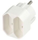 Rev euro-doppelstecker white