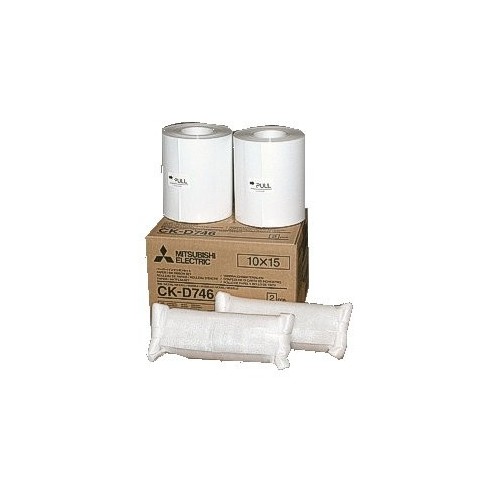 Mitsubishi ck-d 746 10x15 cm 2x 400 impresiones