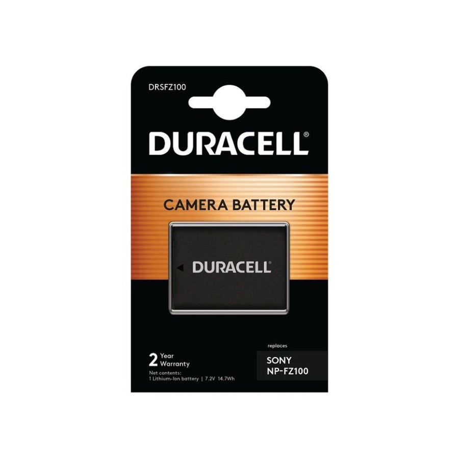 Duracell camera batería 7.2v 2040mah para sony a9, a7 mk iii, a7r mk iii drsfz100