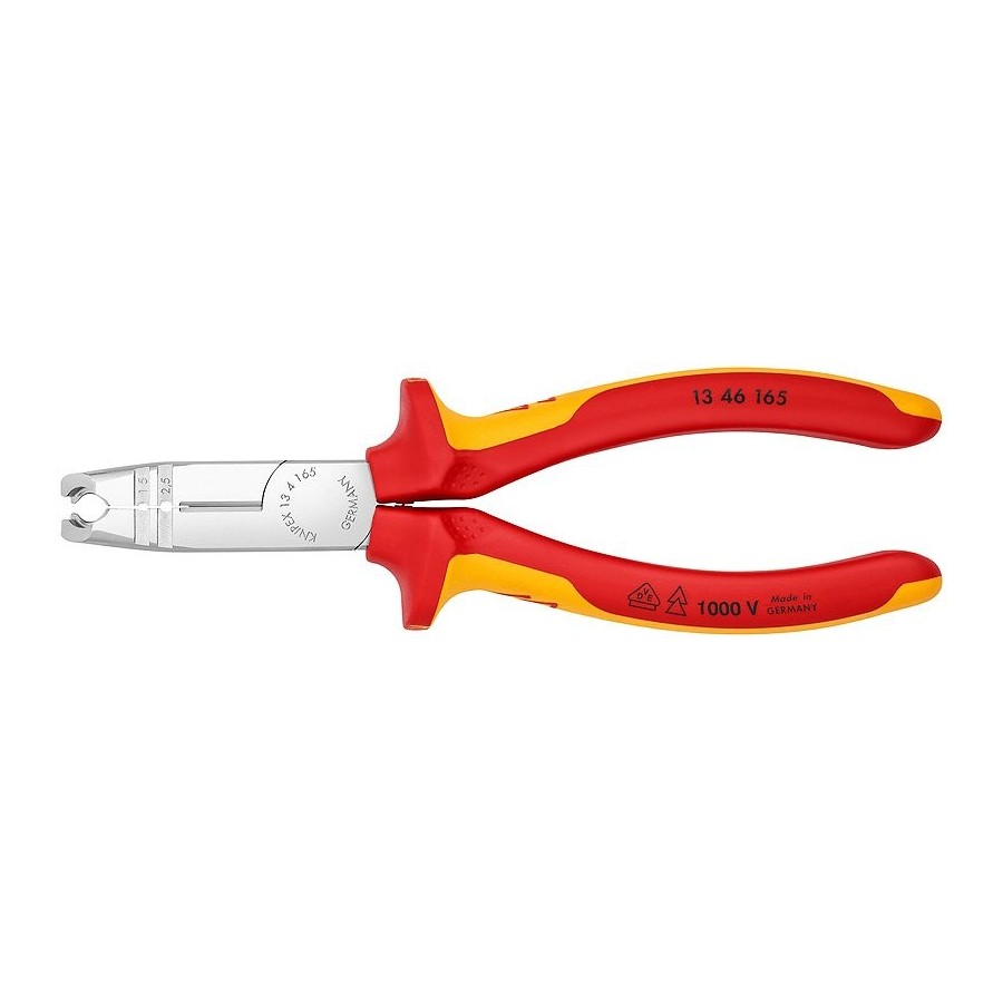Knipex 13 46 165 pelacable rojo, amarillo