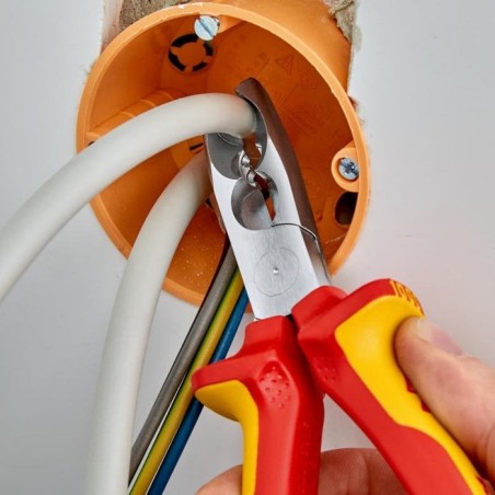 Knipex 13 46 165 pelacable rojo, amarillo