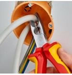 Knipex 13 46 165 pelacable rojo, amarillo