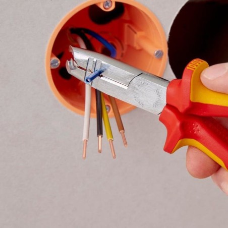 Knipex 13 46 165 pelacable rojo, amarillo
