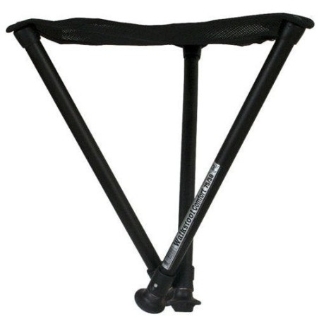 Walkstool comfort 75 xxl taburete de camping 3 pata(s) negro