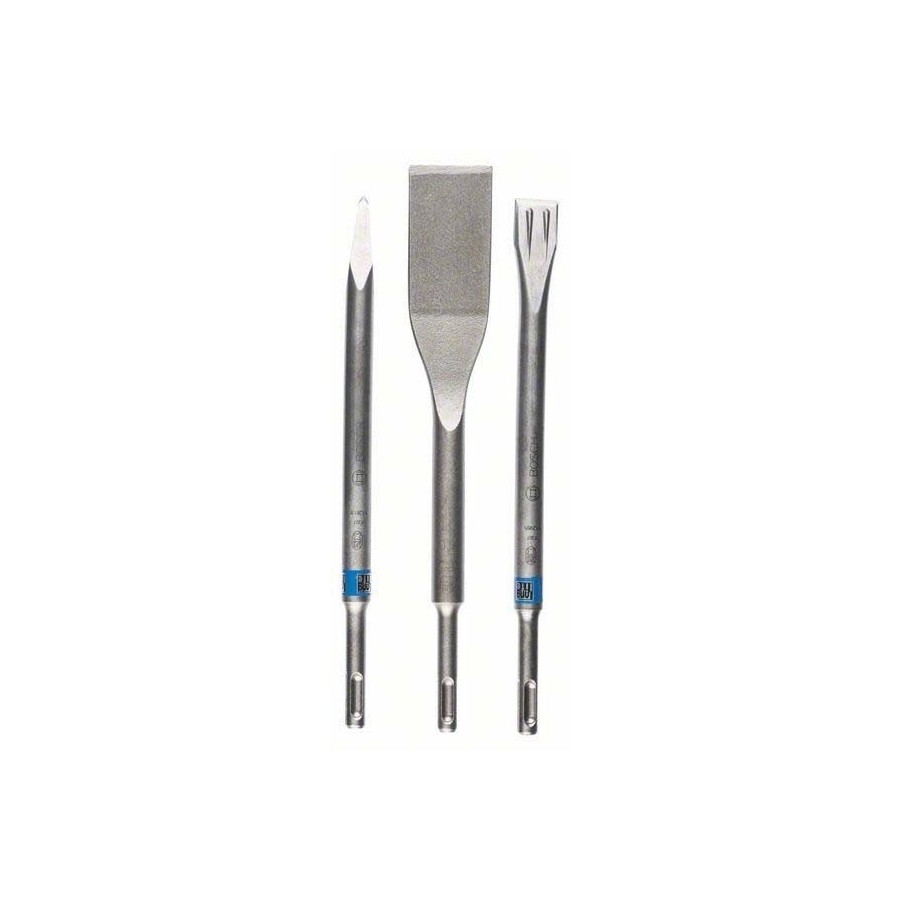 Juego de cinceles bosch sds-plus, 3 piezas