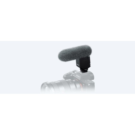 Sony ecm-b1m accesorio para montaje de microfono en cámara sony