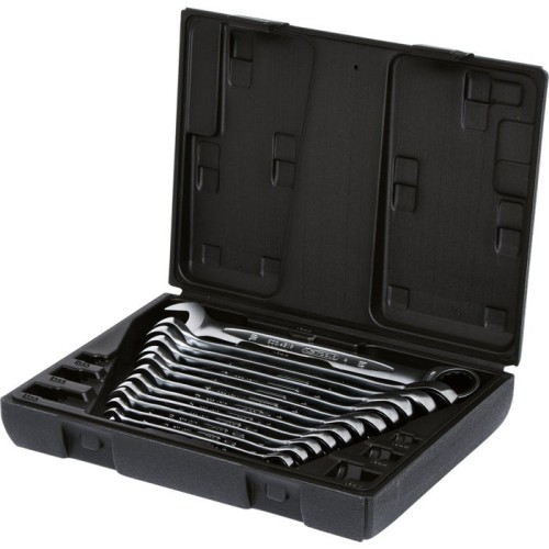 Ks tools gearplus 12-pi. ratchet ring spanner-set 503.4265