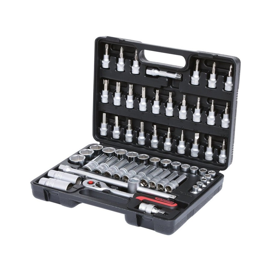 Ks tools 3/8  socket wrench-set 61-pieces  911.0661 llave