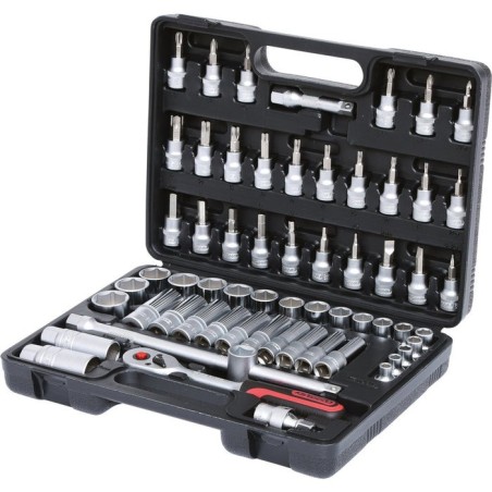 Ks tools 3/8  socket wrench-set 61-pieces  911.0661 llave