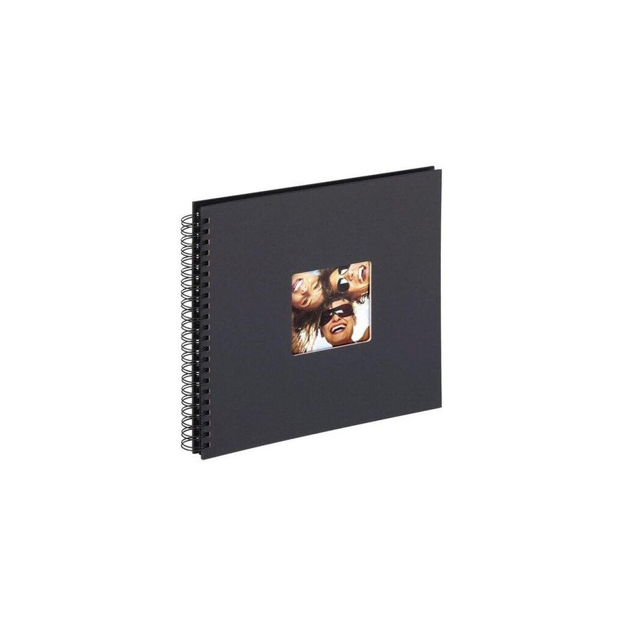 Walther fun espiral negra 30x30 50 paginas negras sa110b