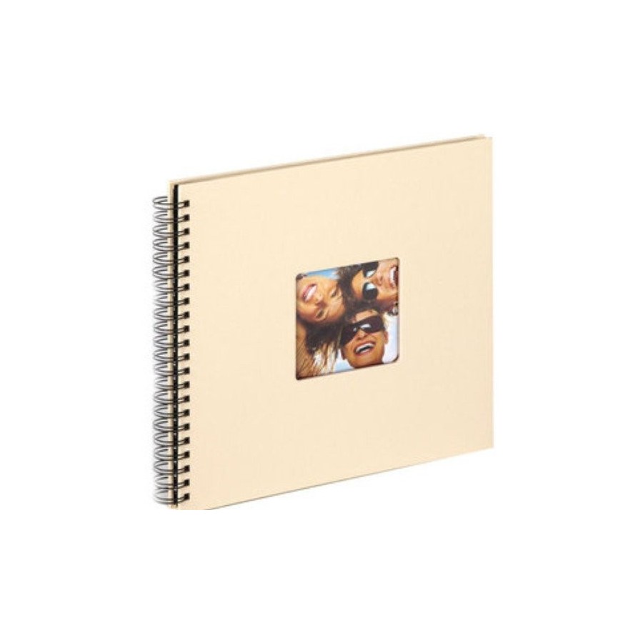 Walther design fun 30x30 álbum de foto y protector crema de color 50 hojas