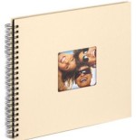 Walther design fun 30x30 álbum de foto y protector crema de color 50 hojas