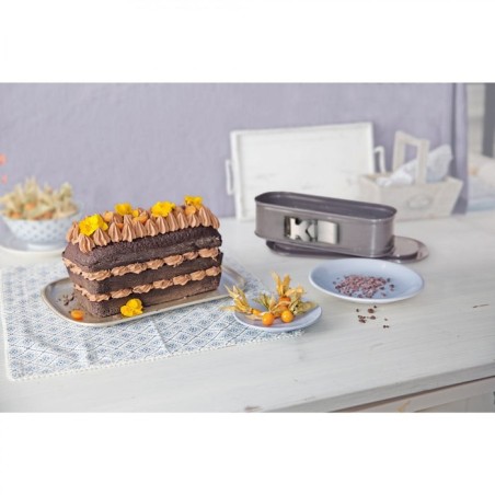 Molde para tartas kaiser la forme plus molde desmontable pastel de reyes 30 x 11 cm