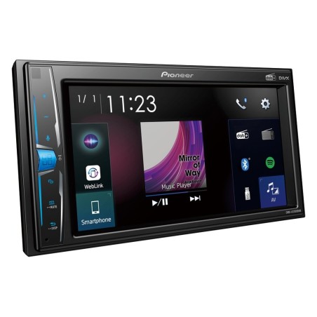Pioneer dmh-a3300dab receptor multimedia para coche negro bluetooth