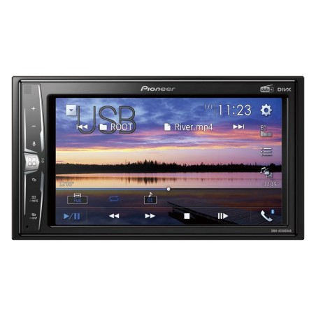 Pioneer dmh-a3300dab receptor multimedia para coche negro bluetooth
