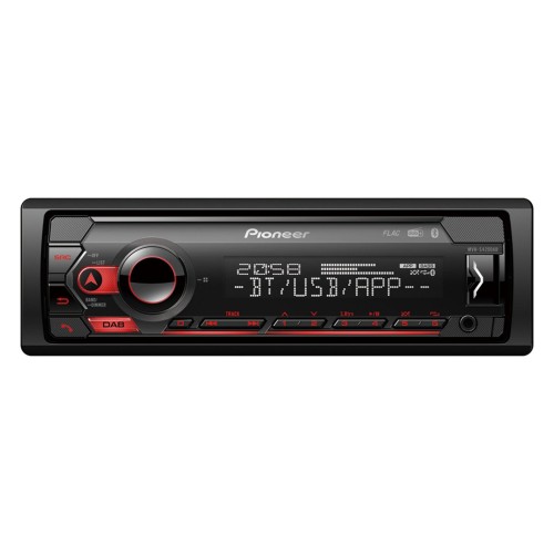 Pioneer mvh-s420dab receptor multimedia para coche negro 200 w bluetooth
