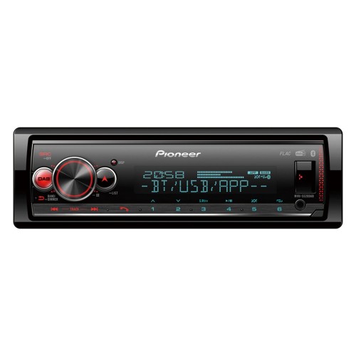 Pioneer mvh-s520dab receptor multimedia para coche negro 200 w bluetooth