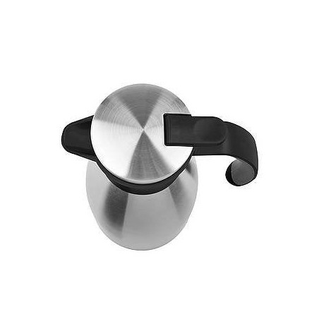 Emsa soft grip, 1 l, negro, acero inoxidable, acero inoxidable