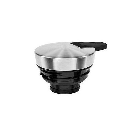 Emsa soft grip, 1 l, negro, acero inoxidable, acero inoxidable