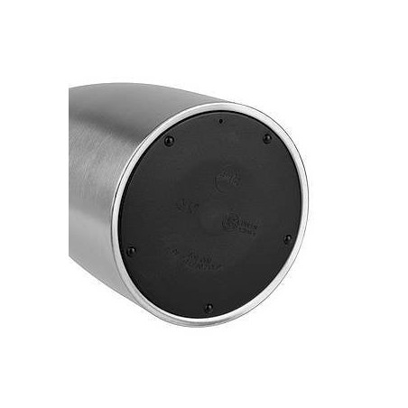Emsa soft grip, 1 l, negro, acero inoxidable, acero inoxidable