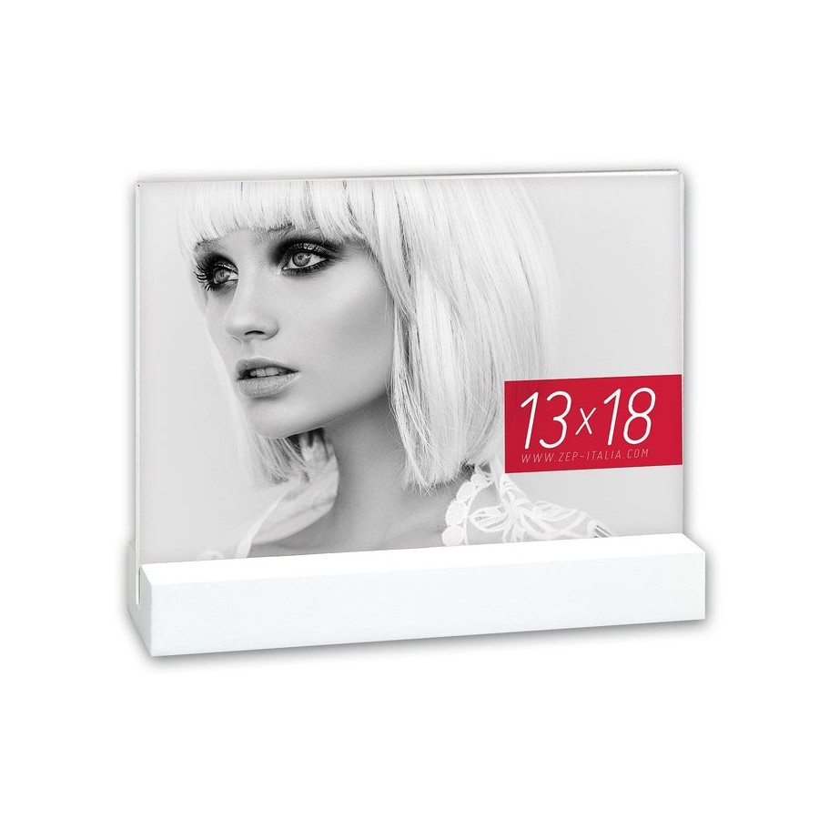 Marco zep dresda white  13x18 acrylic w. wooden base    aq657w