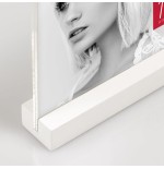 Marco zep dresda white  13x18 acrylic w. wooden base    aq657w