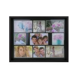 Zep photo tray negro 43x35 bandeja de madera 9 fotos w002