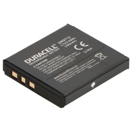 Duracell digital camera batería 3.7v 700mah para replaces kodak klic-7001 dr9712