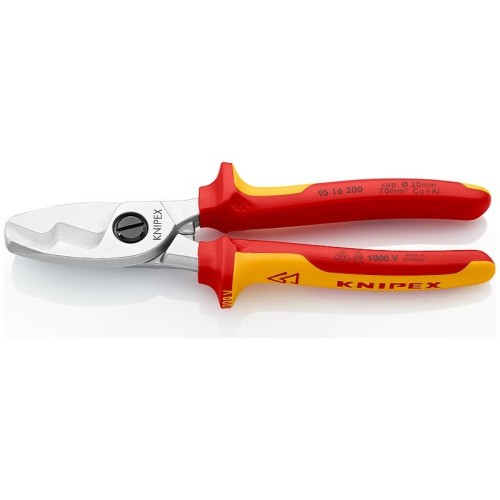 Knipex 95 16 200 alicate de corte cortador de cables manual