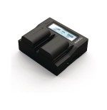 Duracell duracell led dual dslr batería charger para for canon lp-e6, lp-e6n, lp-e6nh drc6103