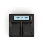 Duracell duracell led dual dslr batería charger para for canon lp-e8 drc6104