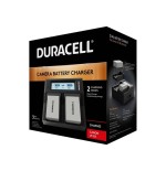 Duracell duracell led dual dslr batería charger para for canon lp-e8 drc6104