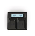 Duracell duracell led dual dslr batería charger para for canon lp-e10 drc6105