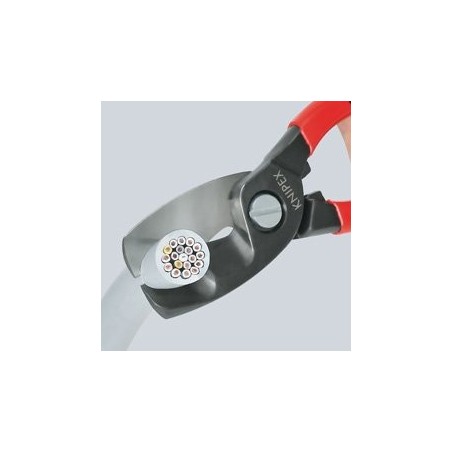 Knipex 95 16 200 alicate de corte cortador de cables manual