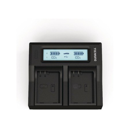 Duracell duracell led dual dslr batería charger para for nikon en-el14 drn6112