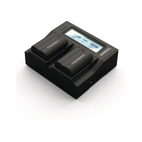 Duracell duracell led dual dslr batería charger para for nikon en-el15 drn6113