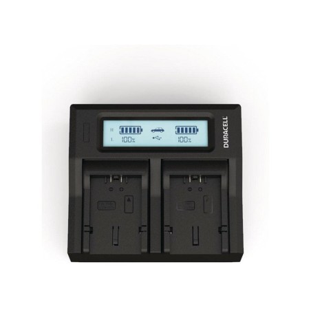 Duracell duracell led dual dslr batería charger para for panasonic cga-s006 drp6116