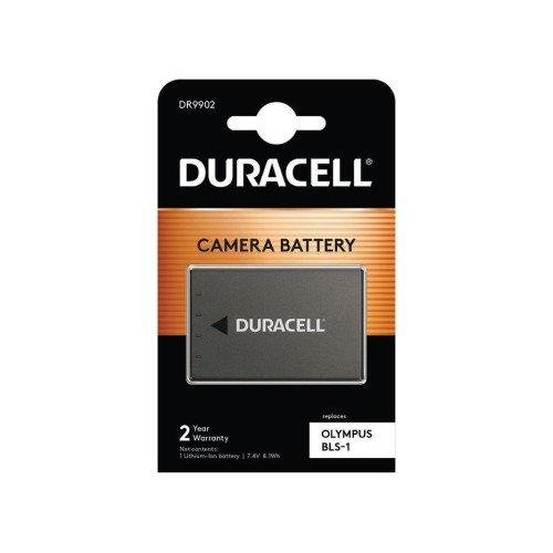 Duracell digital camera batería 7.4v 1100mah para replaces olympus bls-1 dr9902