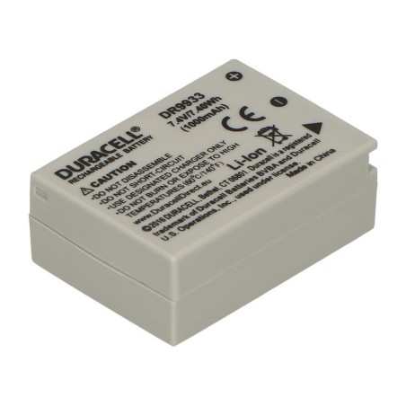 Duracell digital camera batería 7.4v 1050mah para replaces canon nb-7l dr9933